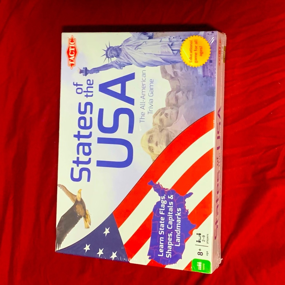 New Family Fun Trivia Game, in original packaging